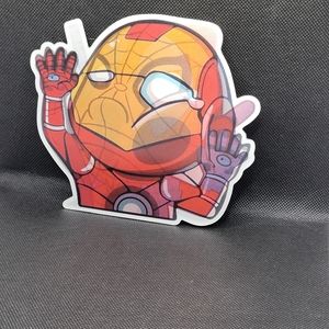 3/$15 Avengers Holographic Lenticular Decal, Waterproof Peeker Sticker